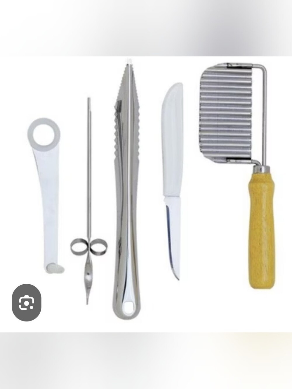 (Ew)Fox Run 5pc Garnishing  Garnishing and Decorating Tool Set
